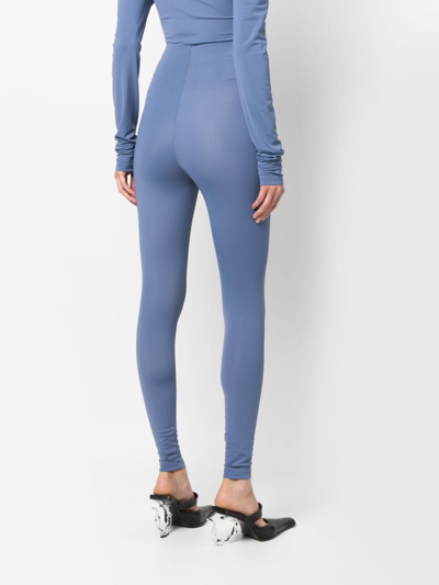 Shop The Andamane High-waisted Leggings In Blue