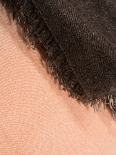 Faliero Sarti Krissy Degradé Frayed Scarf In Pink
