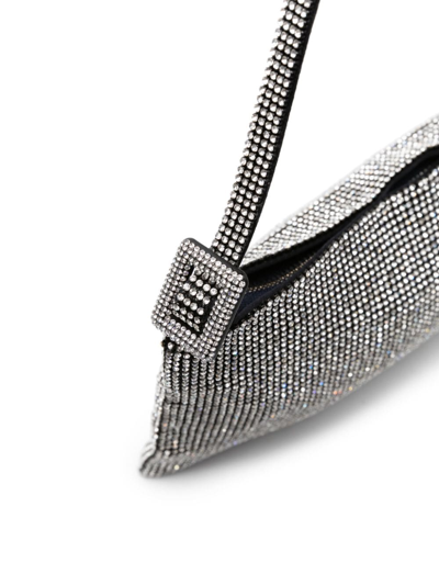 Shop Benedetta Bruzziches Your Best Friend La Grande Tote Bag In Silver