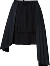 OFF-WHITE pleated panel skirt,DRYCLEANONLY