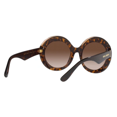 Shop Dolce & Gabbana Eyewear Sunglasses In Havana