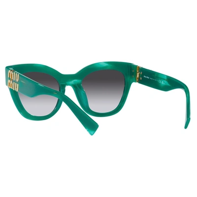 Shop Miu Miu Eyewear Sunglasses In Green