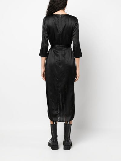 Armani Exchange Official Store Midi Dresses In Schwarz