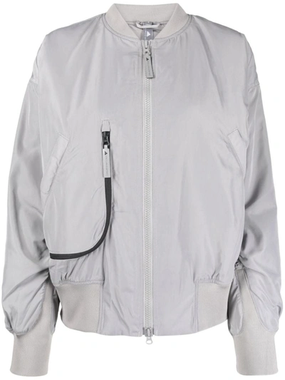 Shop Adidas By Stella Mccartney Asmc Sw Bomber Clothing In Grey