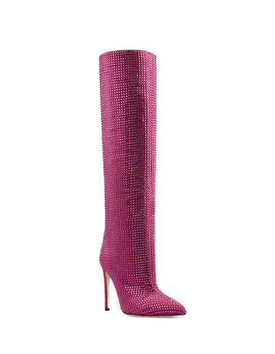 Shop Paris Texas Fuchsia Holly Boot In Pink