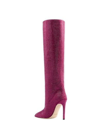 Shop Paris Texas Fuchsia Holly Boot In Pink