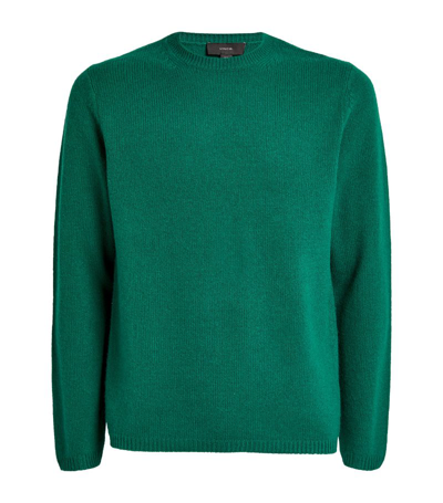 Shop Vince Cashmere Sweater In Green