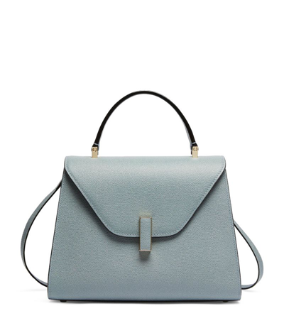 Shop Valextra Medium Iside Top-handle Bag In Blue
