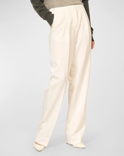 Shop Interior The Mans Wool Suit Trousers In Batter