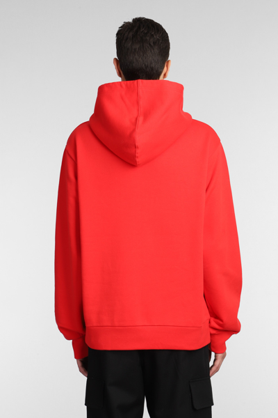 Shop Marni Sweatshirt In Red Cotton