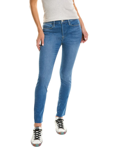 Shop Frame Denim Le High Randall Skinny Jean In Blue