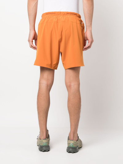 Shop Nike Acg Dri-fit Shorts In Orange