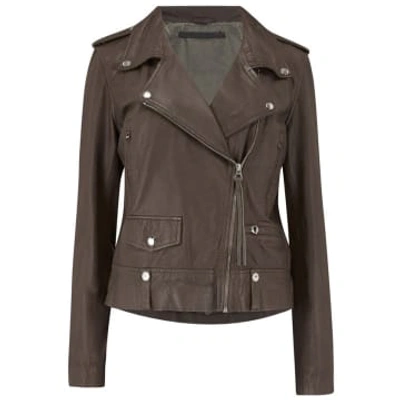 Shop Mdk Bungee Cord Seattle New Thin Leather Jacket