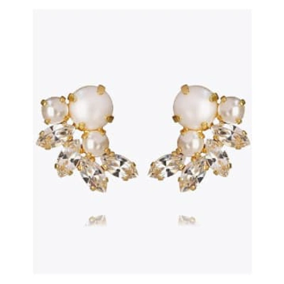 Shop Caroline Svedbom Pearl Crystal Electra Earrings