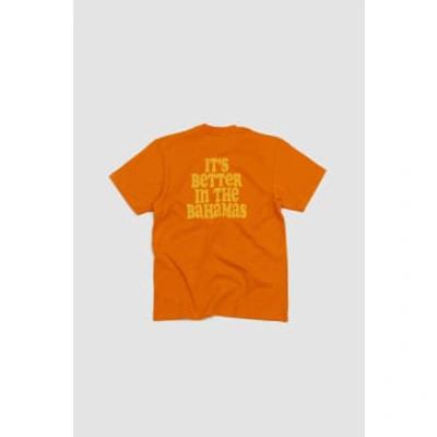 Shop Verlan Harbour Island T-shirt Orange