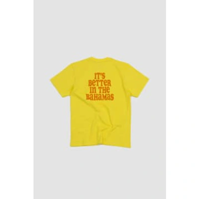 Shop Verlan Harbour Island T-shirt Yellow