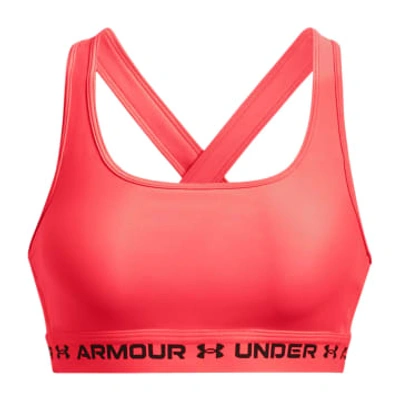 Under Armour Top Mid Crossback Sports Bra Donna Beta/black | ModeSens