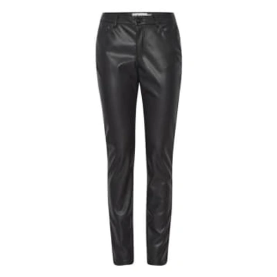 Shop Ichi Faux Leather Pants
