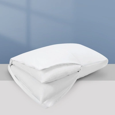 Shop Puredown Premium Queen Size Goose Feather Pillow With 100% Cotton Cover