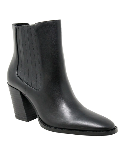 Shop Charles By Charles David Shopper Womens Leather Slip On Ankle Boots In Black