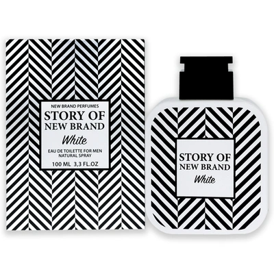 Shop New Brand Story Of  White By  For Men - 3.3 oz Edt Spray