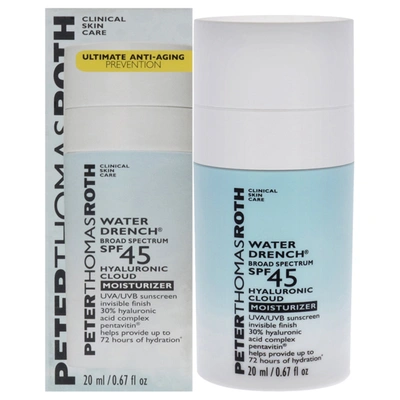 Shop Peter Thomas Roth Water Drench Cloud Cream Moisturizer Spf 45 By  For Unisex - 0.67 oz Cream