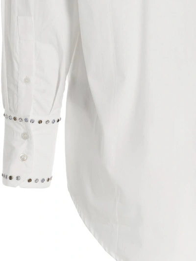 Shop Bluemarble Jewel Stone Shirt In White