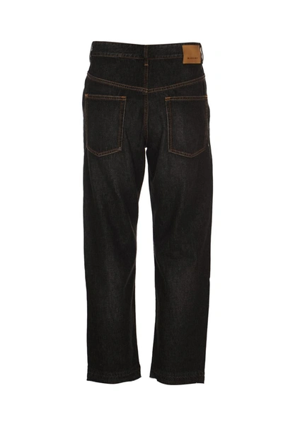 Shop Isabel Marant Marant Jeans In Faded Black