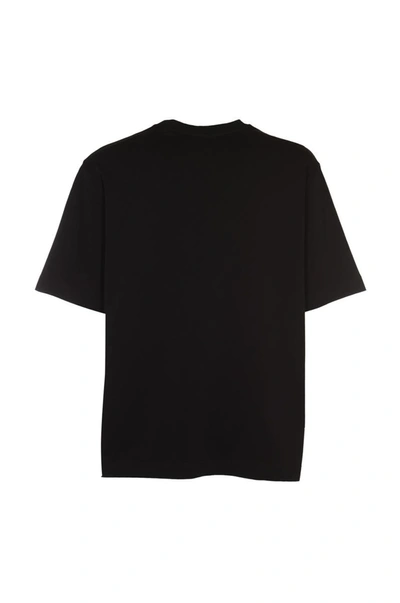 Shop Maison Kitsuné Maison Kitsune' T-shirts And Polos Black