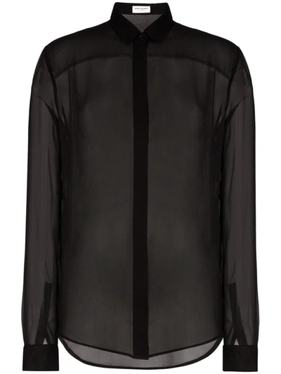 Shop Saint Laurent Shirt Clothing In Black
