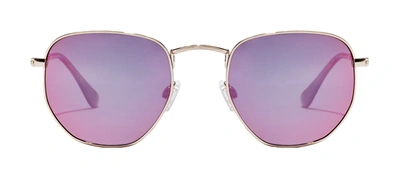 Shop Hawkers Sixgon Drive Hsdr22dpmp Dpmp Geometric Polarized Sunglasses In Violet
