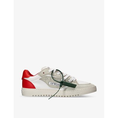 Off-White c/o Virgil Abloh 'low Vulcanized' Sneakers in Red