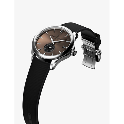 Shop Carl F Bucherer Men's Brown 00.10924.08.93.01 Manero Peripheral Stainless Steel Automatic Watch