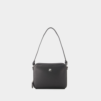 Courrèges Cloud Reflex Bag  - Courreges - Leather - Black In Black