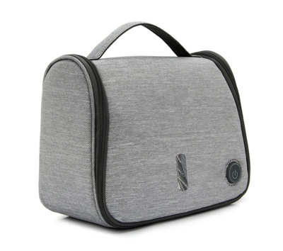 Shop Zaq Uv Disinfection Portable Cosmetic Sanitization Bag In Grey