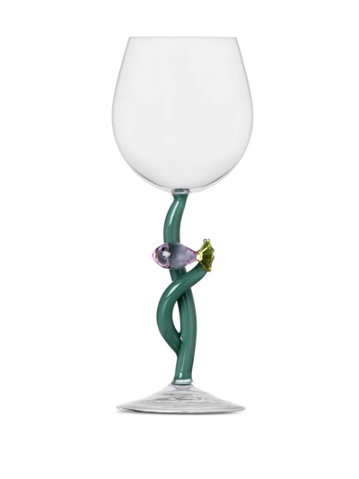 Shop Ichendorf Milano Marine Garden Chalice Glass In Blue