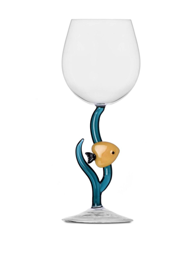 Shop Ichendorf Milano Marine Garden Chalice Glass In Blue