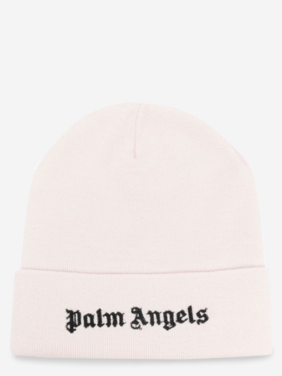 Shop Palm Angels Synthetic Fibers Hat In Black