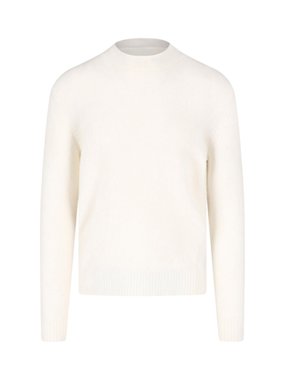 Shop Ballantyne Basic Sweater In White