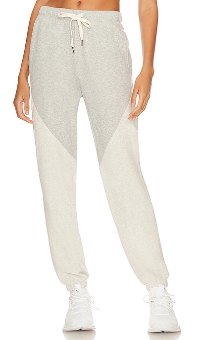 Shop Nsf Robbins Reverse Leg Pants In Grey
