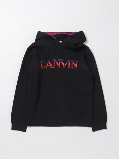 Shop Lanvin Sweater  Kids Color Black