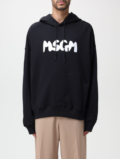 卫衣 MSGM 男士 颜色 黑色