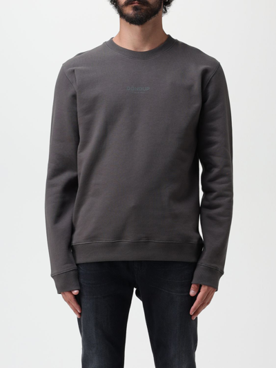 Shop Dondup Sweatshirt  Men In Grey 1
