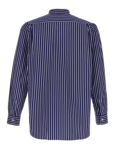 Shop Comme Des Garçons Striped Shirt In Multicolor