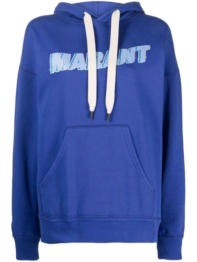 Shop Isabel Marant Étoile Mansel Sweatshirt Clothing In 30eb Electric Blue
