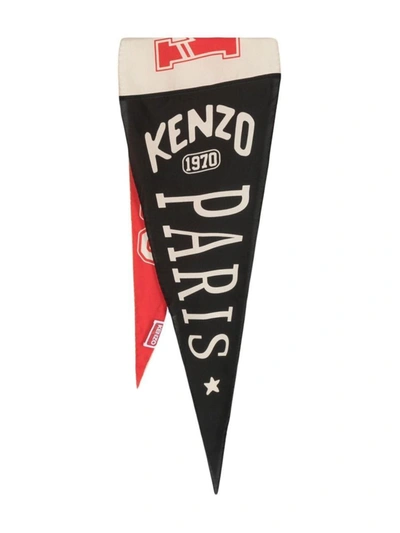 Shop Kenzo Baseball Flag Accessories In 21 Medium Red