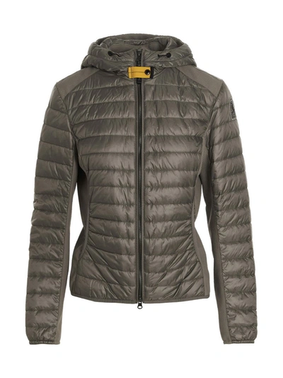 Shop Parajumpers 'kym' Down Jacket In Brown