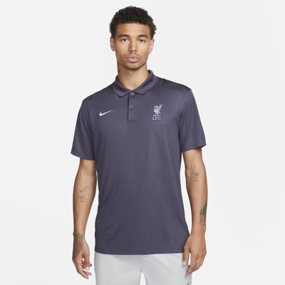Shop Nike Liverpool Fc Victory  Men's Dri-fit Soccer Polo In Grey