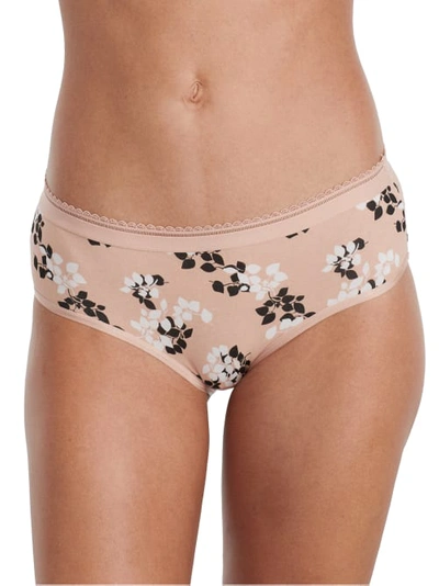 Shop Bare The Easy Everyday Cotton Hipster In Holly Floral