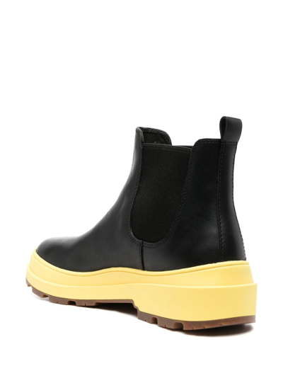 Camper Brutus Trek Ankle Boots In Black